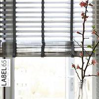 Houten jaloezieen voor openslaande deuren